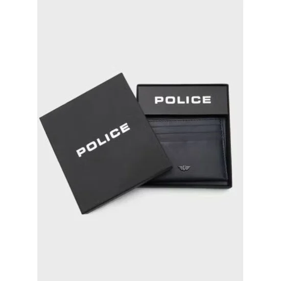 Police Nest Card Case - Blue